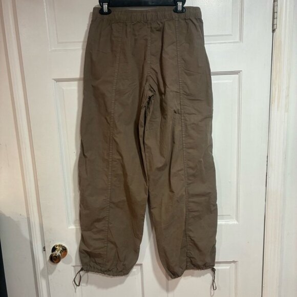 Zara Parachute Women Wide Leg Pants with Relaxed Fit Size Small elastic waist - Picture 6 of 14